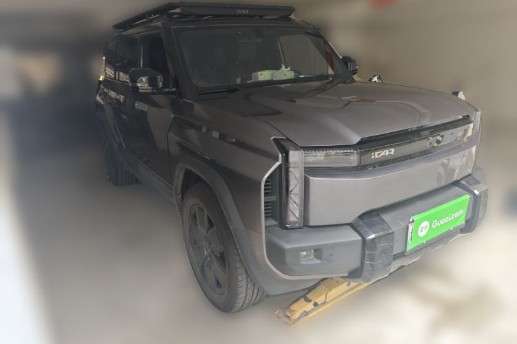 Used iCAR 03T 2024 520km Two-Wheel Drive Long-Range Version Front Right 45 Deg