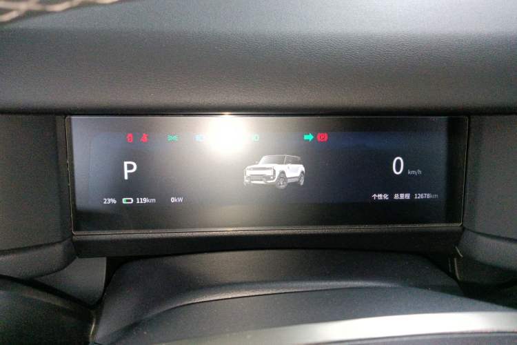 Used iCAR 03T 2024 520km Two-Wheel Drive Long-Range Version Instrument Cluster