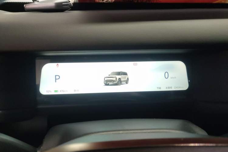 Used iCAR 03T 2024 520km Two-Wheel Drive Long-Range Version Instrument Cluster