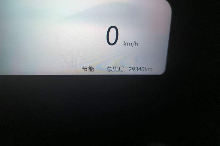 Used iCAR 03T 2024 520km Two-Wheel Drive Long-Range Enjoyment Edition Odometer Close Up
