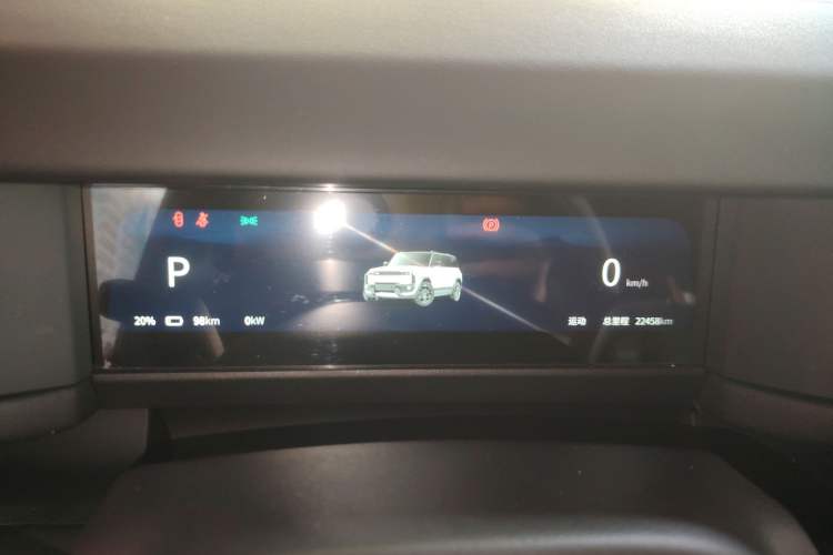 Used iCAR 03T 2024 501km Four-wheel Drive Long-Range Version Instrument Cluster