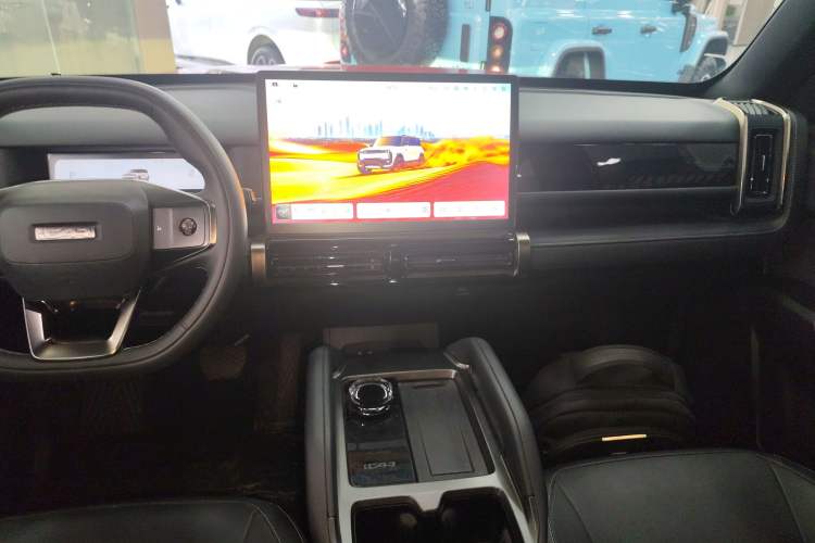 Used iCAR 03T 2024 501km Four-wheel Drive Long-Range Version Audio And AC Panel