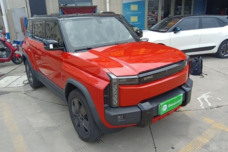 Used iCAR 03T 2024 520km Two-Wheel Drive Long-Range Version Front Right 45 Deg