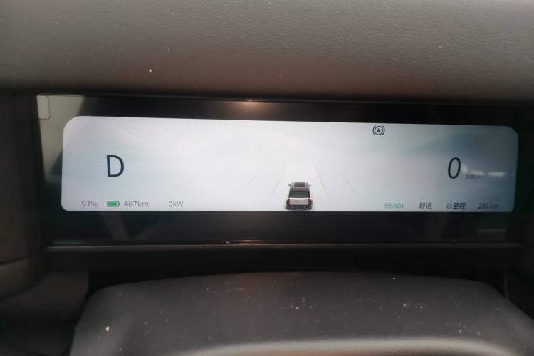 Used iCAR 03T 2024 501km Four-wheel Drive Long-Range Version Instrument Cluster