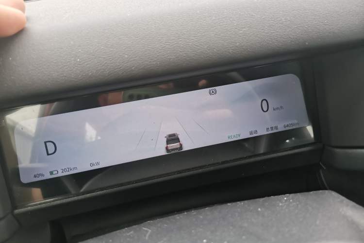 Used iCAR 03T 2024 501km Four-wheel Drive Long-Range Version Instrument Cluster