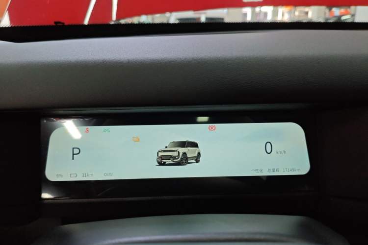 Used iCAR 03T 2024 501km Four-wheel Drive Long-Range Version Instrument Cluster