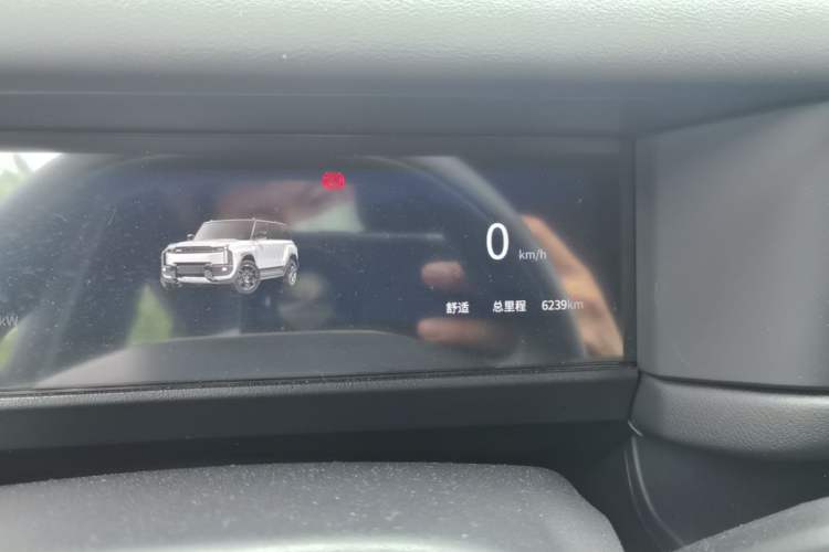 Used iCAR 03T 2024 501km Four-wheel Drive Long-Range Version Instrument Cluster