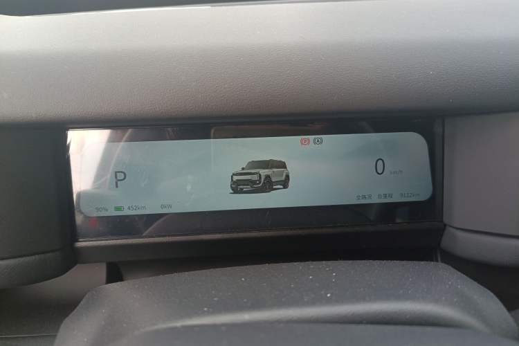 Used iCAR 03T 2024 501km Four-wheel Drive Long-Range Version Instrument Cluster