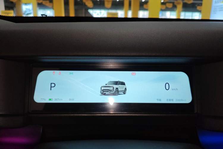 Used iCAR 03T 2024 501km Four-wheel Drive Long-Range Version Instrument Cluster