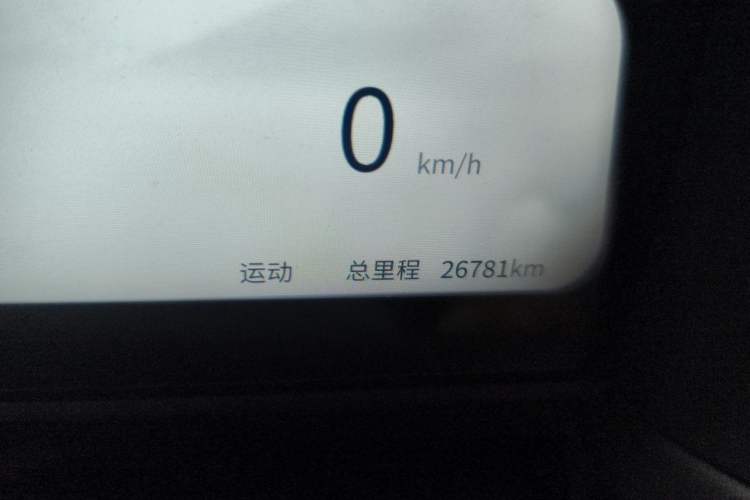 Used iCAR 03T 2024 501km Four-wheel Drive Long-Range Version Odometer Close Up