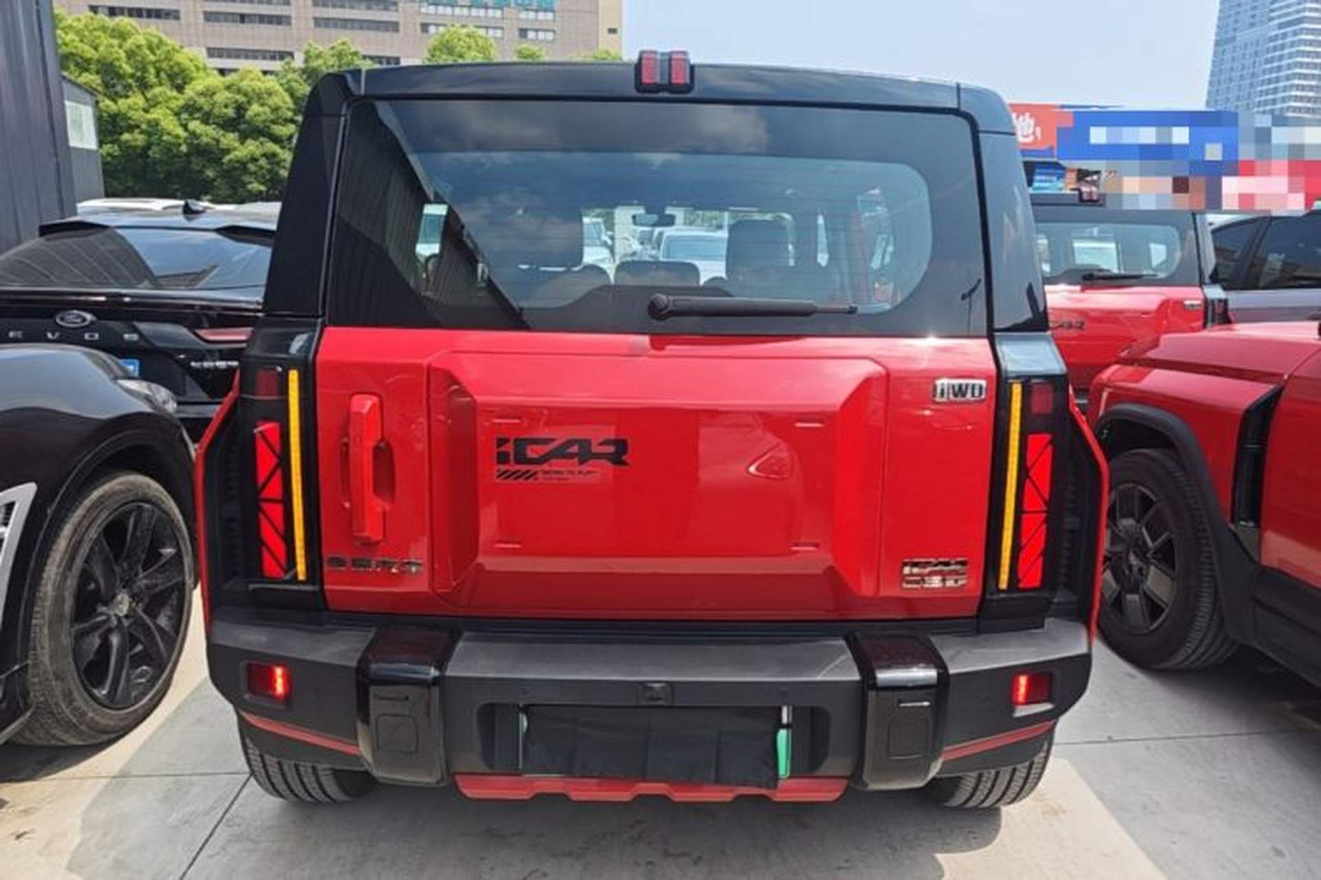 Used iCAR 03T 2024 501km Four-wheel Drive Long-Range Version Rear