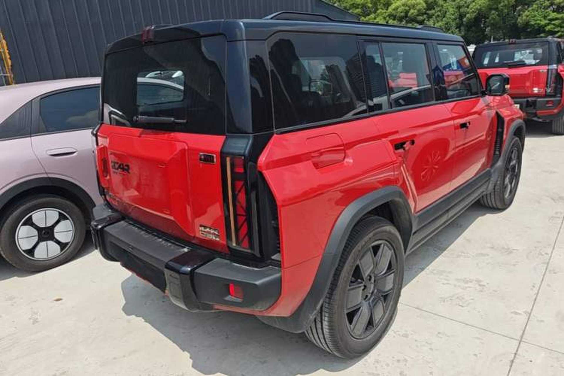 Used iCAR 03T 2024 501km Four-wheel Drive Long-Range Version Rear Right 45 Deg