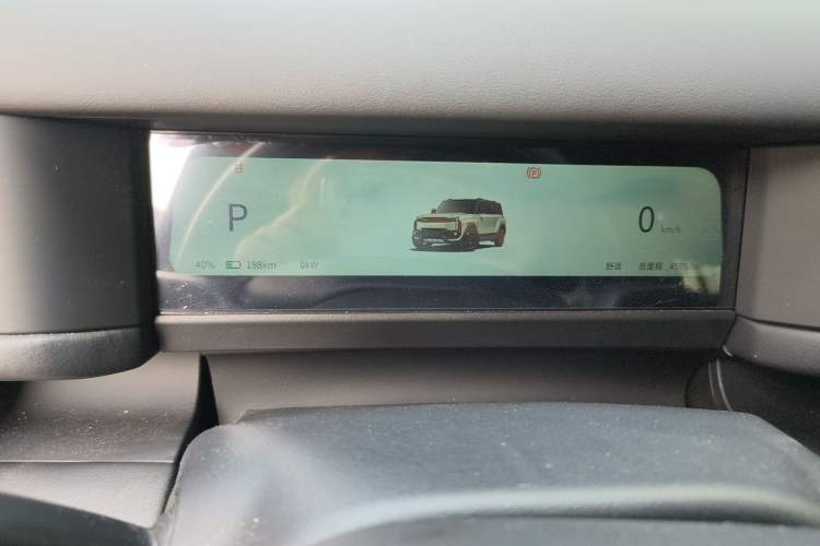 Used iCAR 03T 2024 501km Four-wheel Drive Long-Range Version Instrument Cluster
