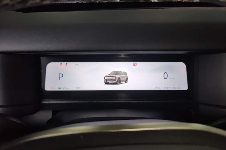 Used iCAR 03T 2024 520km Two-Wheel Drive Long-Range Version Instrument Cluster