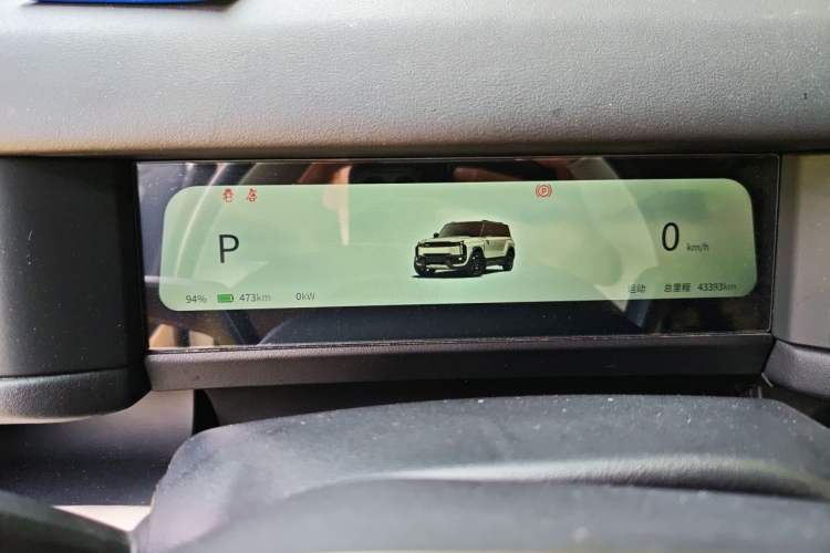 Used iCAR 03T 2024 501km Four-wheel Drive Long-Range Version Instrument Cluster
