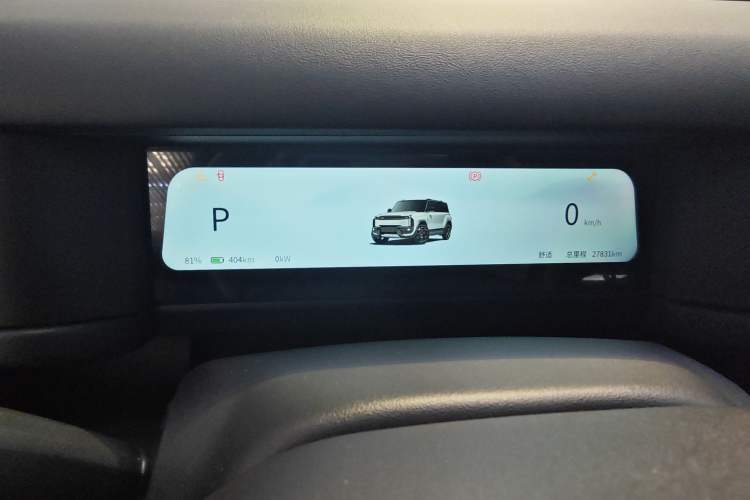 Used iCAR 03T 2024 501km Four-wheel Drive Long-range Enjoyment Version Instrument Cluster