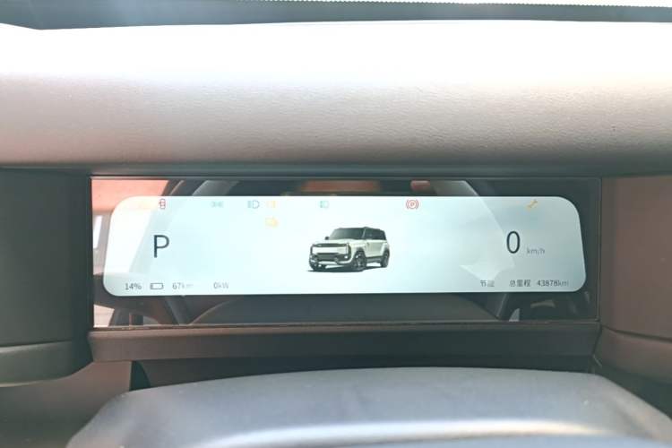 Used iCAR 03T 2024 501km Four-wheel Drive Long-Range Version Instrument Cluster