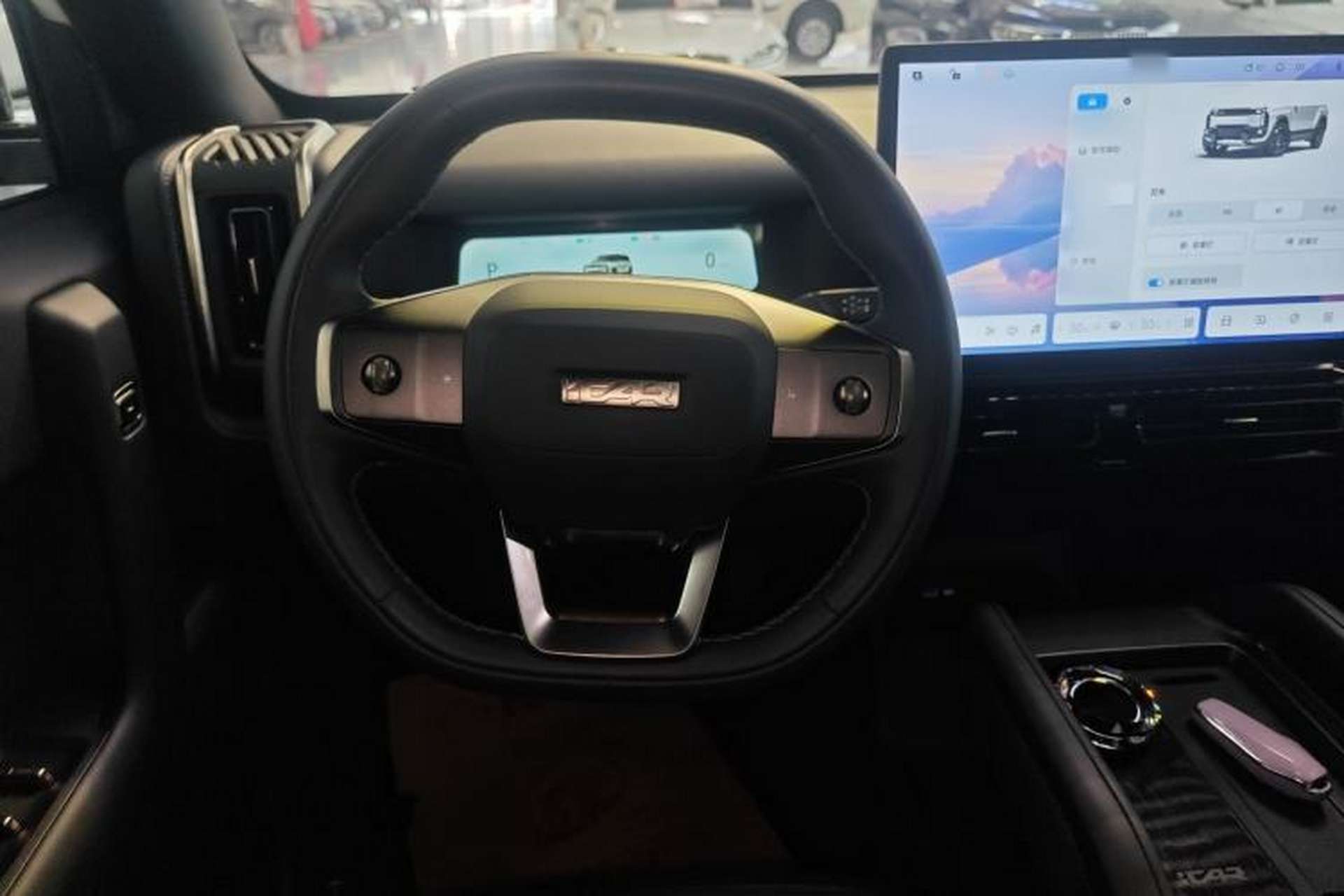 Used iCAR 03T 2024 501km Four-wheel Drive Long-range Enjoyment Version Steering Wheel