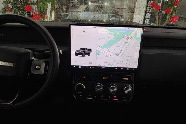 Used iCAR V23 2025 401 Two-Wheel Drive Advanced Edition Audio And AC Panel