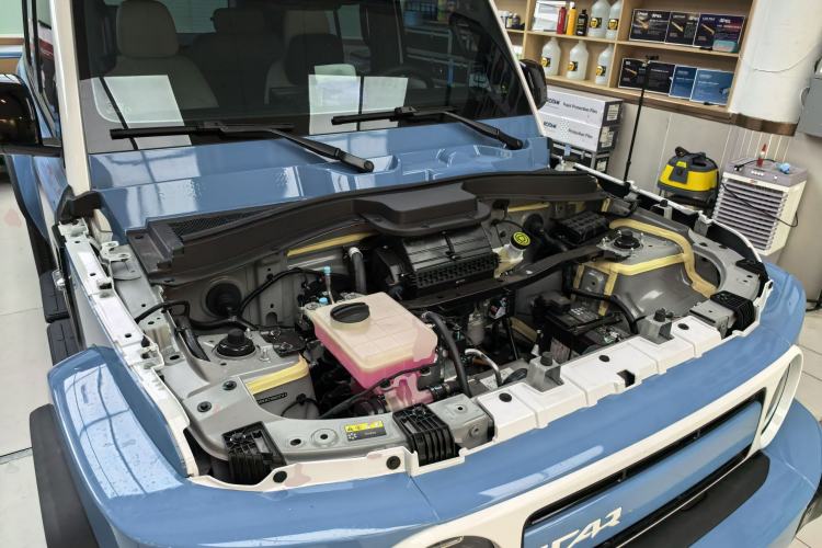 Used iCAR V23 2025 550 Two-Wheel Drive Intelligent Driving Version Engine Bay