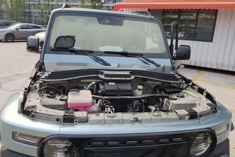 Used iCAR V23 2025 501 Four-Wheel Drive Intelligent Driving Version Engine Bay
