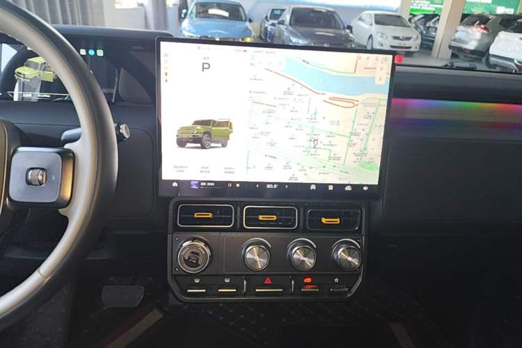 Used iCAR V23 2025 501 Four-Wheel Drive Intelligent Driving Version Audio And AC Panel