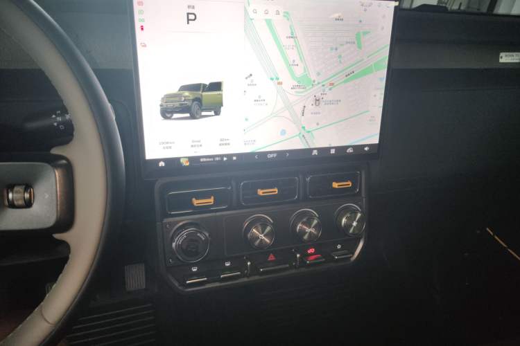 Used iCAR V23 2025 401 Two-Wheel Drive Intelligent Driving Version Audio And AC Panel
