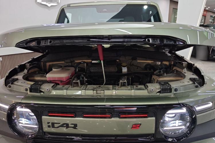 Used iCAR V23 2025 501 Four-Wheel Drive Intelligent Driving Version Engine Bay
