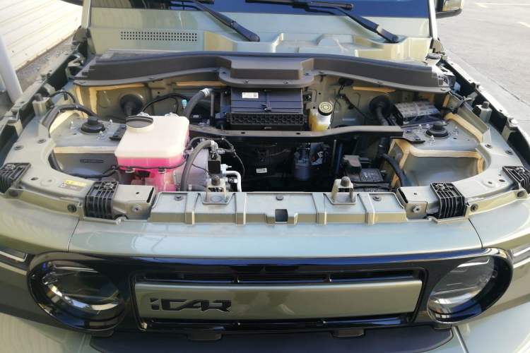 Used iCAR V23 2025 401 Two-Wheel Drive Intelligent Driving Version Engine Bay