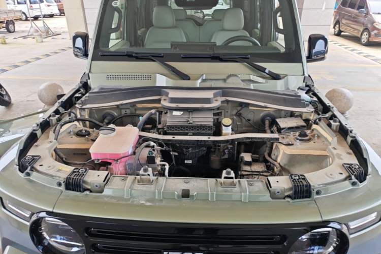 Used iCAR V23 2025 501 Four-Wheel Drive Intelligent Driving Version Engine Bay