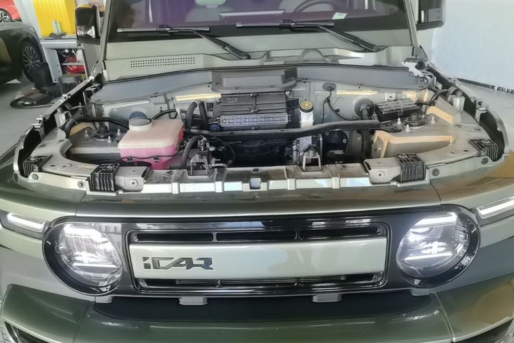 Used iCAR V23 2025 501 Four-Wheel Drive Intelligent Driving Version Engine Bay