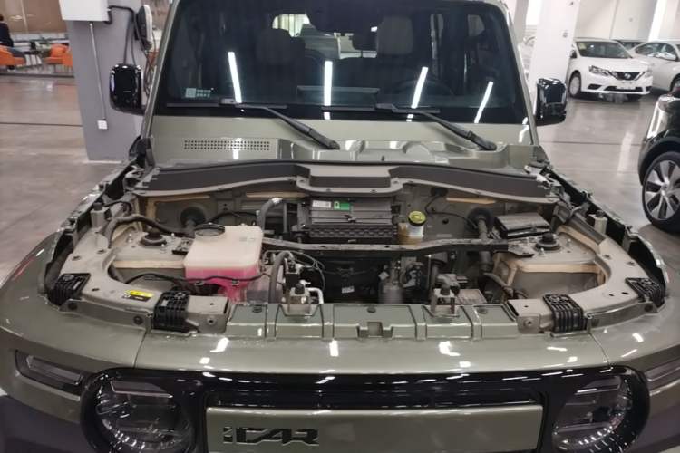 Used iCAR V23 2025 401 Two-Wheel Drive Advanced Edition Engine Bay