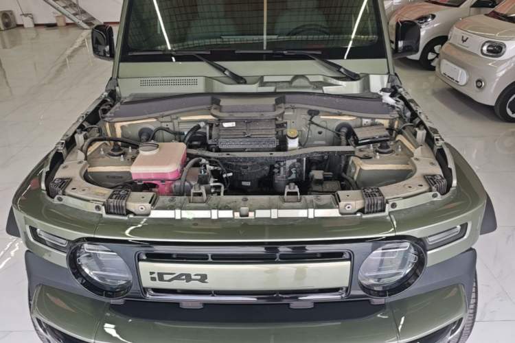 Used iCAR V23 2025 501 Four-Wheel Drive Intelligent Driving Version Engine Bay