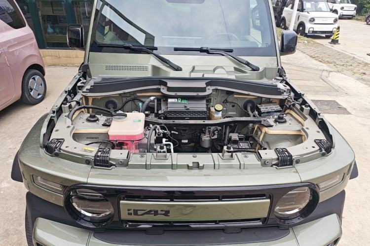 Used iCAR V23 2025 501 Four-Wheel Drive Intelligent Driving Version Engine Bay