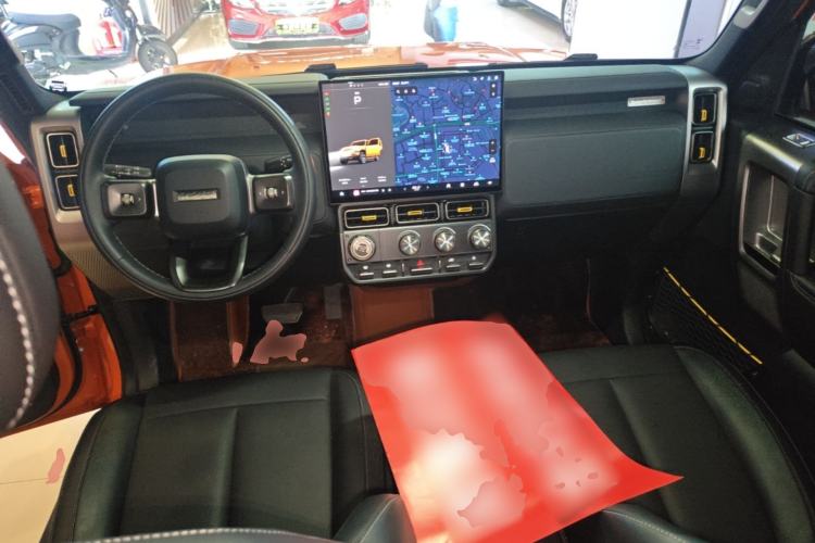 Used iCAR V23 2025 501 Four-Wheel Drive Intelligent Driving Version Center Console