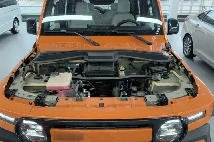 Used iCAR V23 2025 501 Four-Wheel Drive Intelligent Driving Version Engine Bay