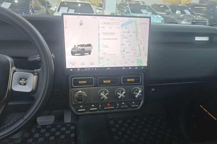 Used iCAR V23 2025 401 Two-Wheel Drive Advanced Edition Audio And AC Panel