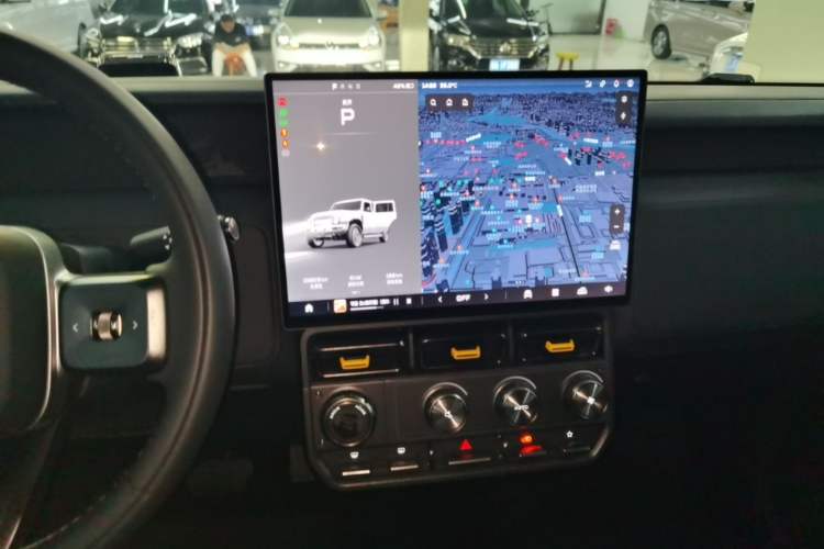 Used iCAR V23 2025 401 Two-Wheel Drive Advanced Edition Audio And AC Panel