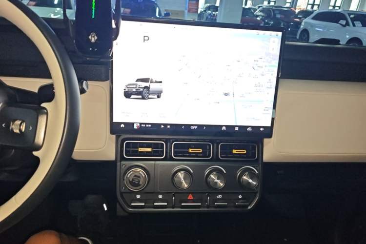 Used iCAR V23 2025 501 Four-Wheel Drive Advanced Version Audio And AC Panel