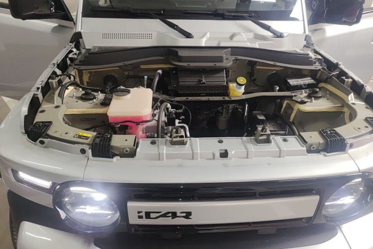 Used iCAR V23 2025 501 Four-Wheel Drive Intelligent Driving Version Engine Bay