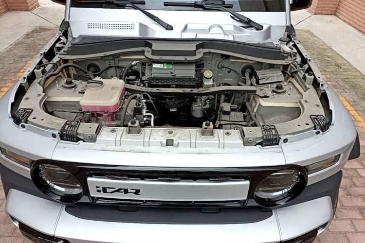 Used iCAR V23 2025 401 Two-Wheel Drive Advanced Edition Engine Bay