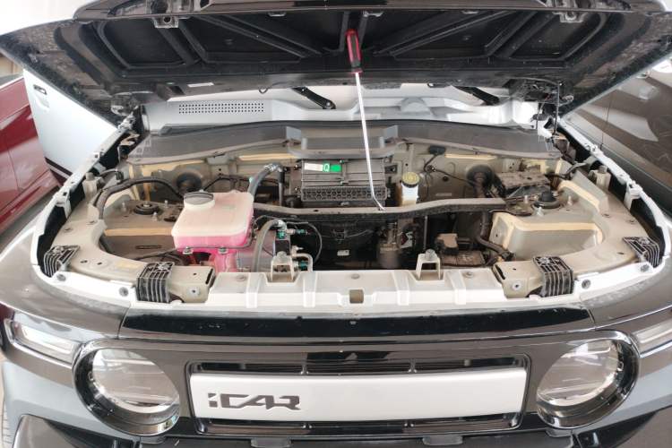 Used iCAR V23 2025 401 Two-Wheel Drive Intelligent Driving Version Engine Bay