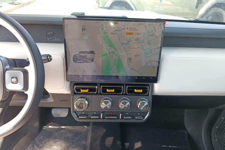 Used iCAR V23 2025 401 Two-Wheel Drive Advanced Edition Audio And AC Panel