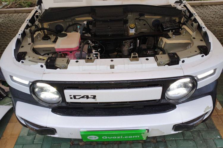 Used iCAR V23 2025 501 Four-Wheel Drive Intelligent Driving Version Engine Bay