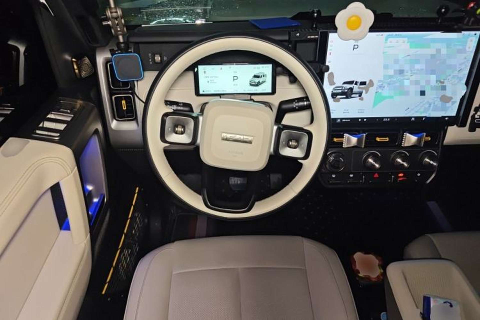 Used iCAR V23 2025 550 Two-Wheel Drive Intelligent Driving Version Steering Wheel