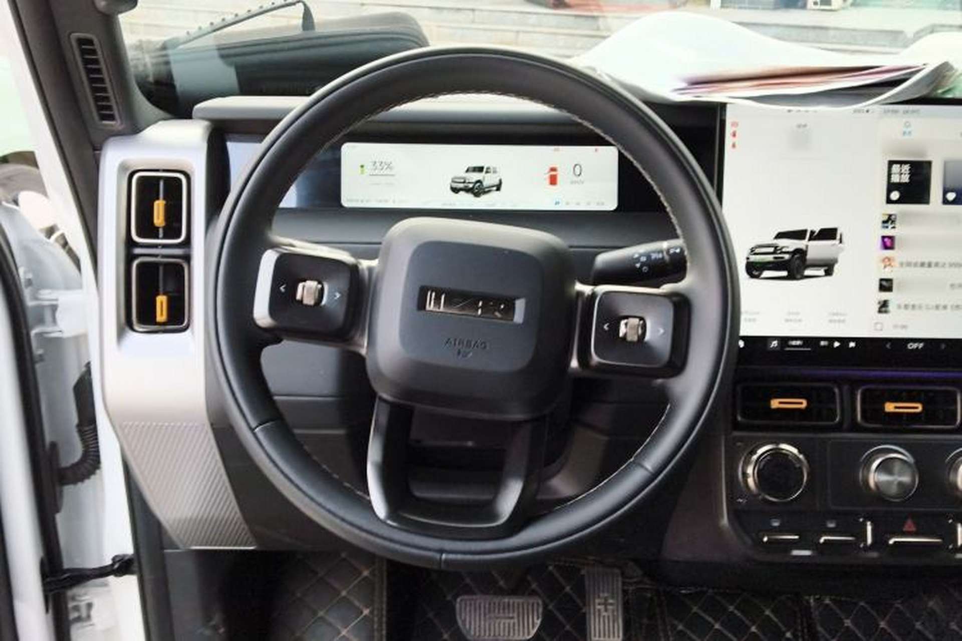 Used iCAR V23 2025 401 Two-Wheel Drive Advanced Edition Steering Wheel