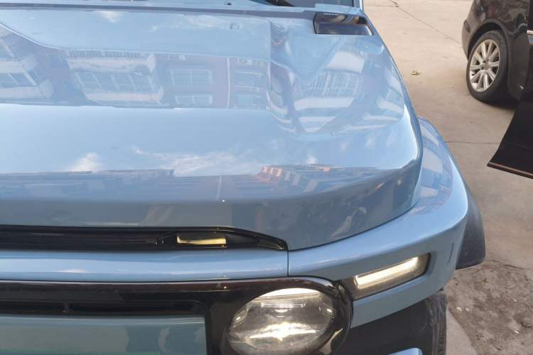 Used iCAR V23 2026 Model 401 Two-Wheel Drive Super Sports Edition Engine Bay Left