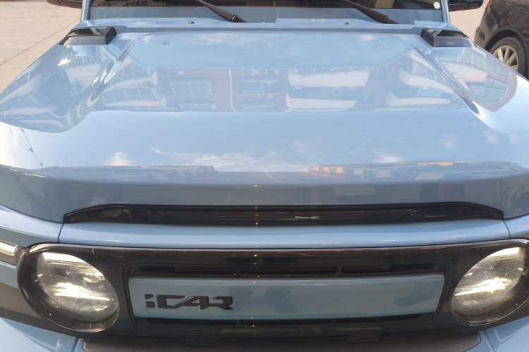 Used iCAR V23 2026 Model 401 Two-Wheel Drive Super Sports Edition Engine Bay