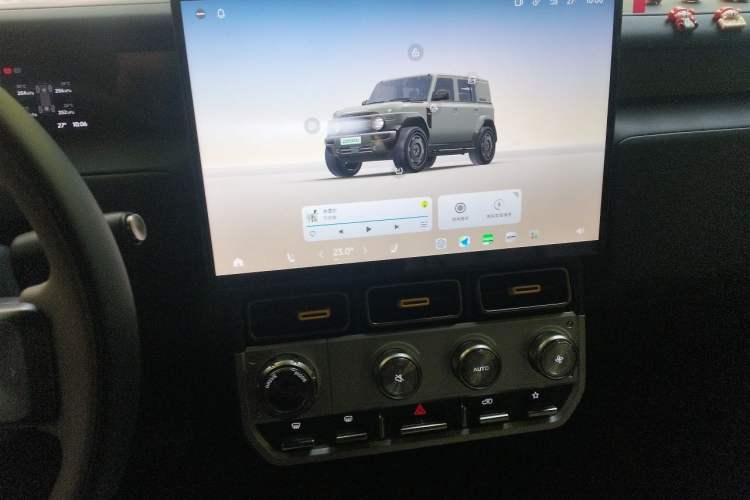 Used iCAR V23 2026 Model 550 Two-Wheel Drive Super Sports Edition Audio And AC Panel