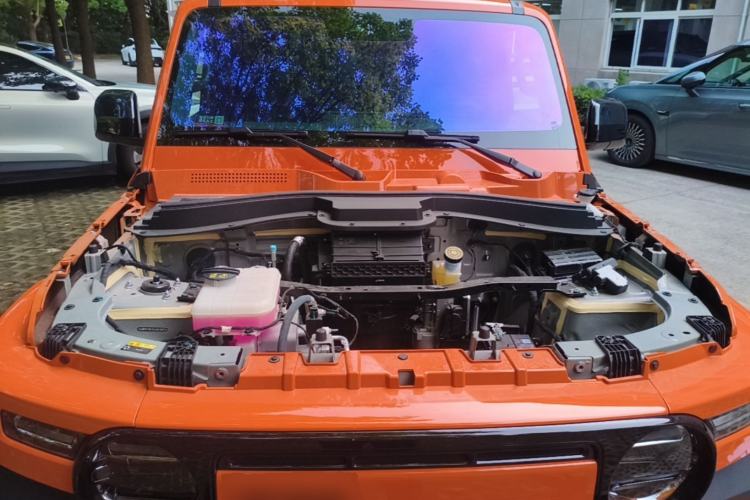 Used iCAR V23 2026 Model 550 Two-Wheel Drive Super Sports Edition Engine Bay